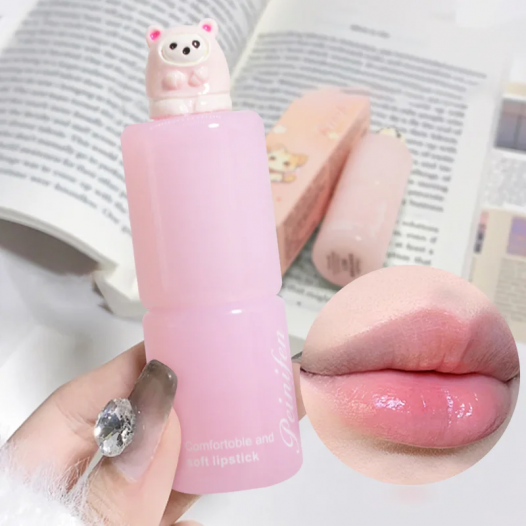 Cat, Bear and Dog Moisturizing Lipstick, Lasting, Smooth and Nourishing Lip Care Product