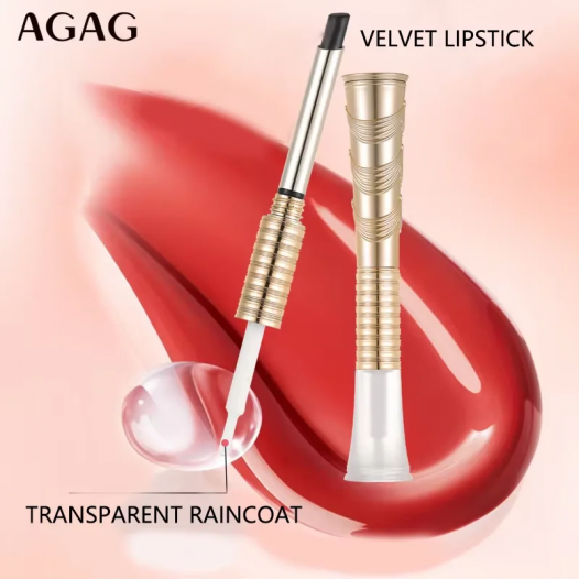 3-Color 2-in-1Moisturizing Lip Gloss Lip Oil, Light Fit, Breathable, Delicate, Long-Lasting and Portable